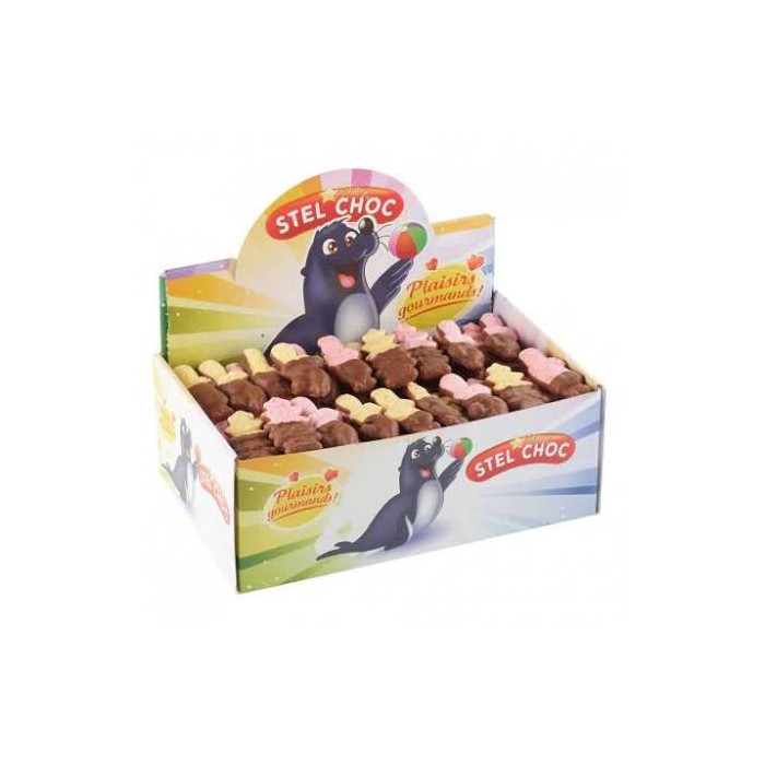 Guimauves Noel Mi Choco Lait VRAC