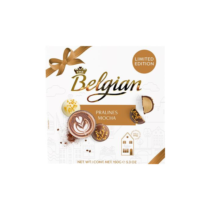 Pralines au Moka (café) The Belgian 150g Boite
