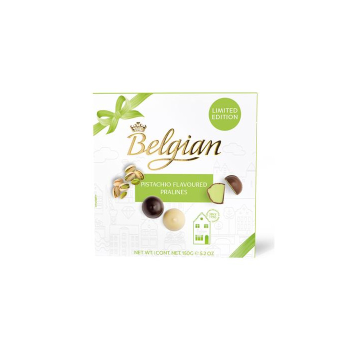 Pralines à la Pistache The Belgian 150g Boite