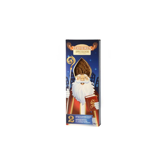 St Nicolas Spéculoos 23cm (2 x 80g) Vermeiren