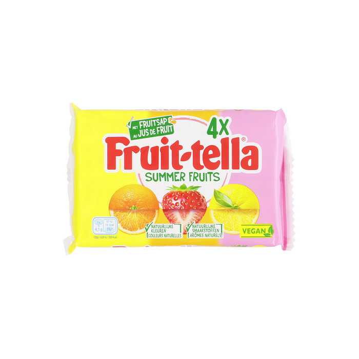 Fruit'Tella Summer Fruits 4 x 41g