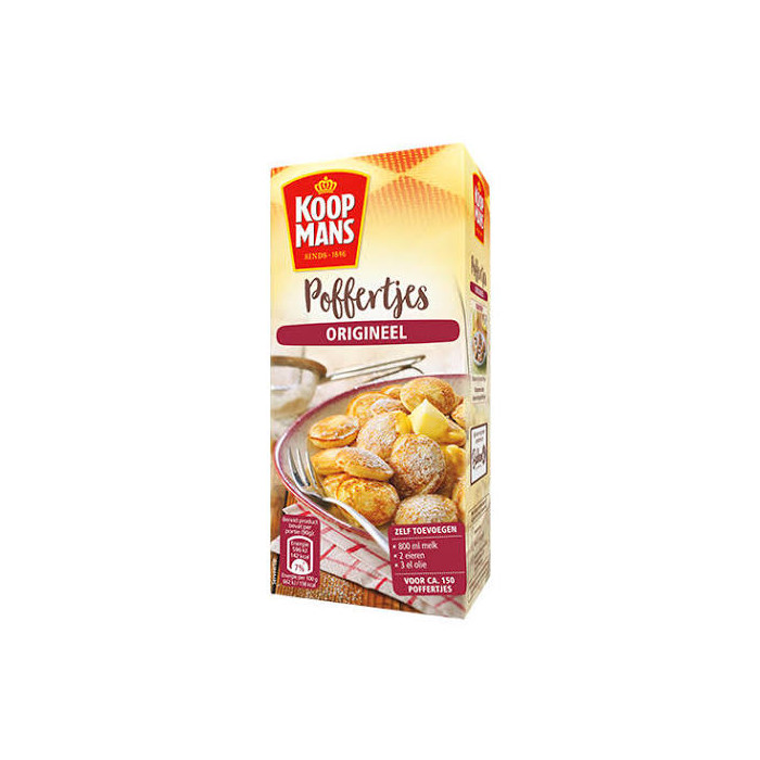 Mix pour "Poffertjes" Mini Crêpes Hollandaises 400g Koopmans