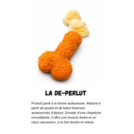 Le Perlut (en forme de pénis) 18 x 100g