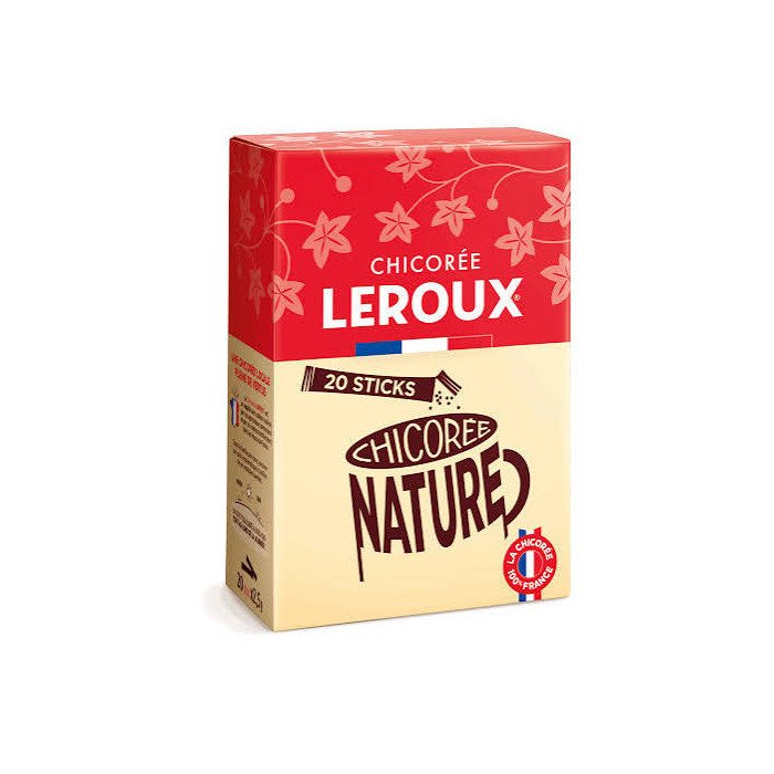 Chicorée soluble Leroux Boite 20 Sticks 2.5g