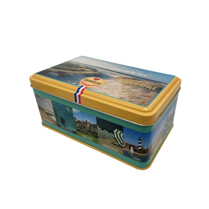 Boite Métal Gourmande "Edition COTE D'OPALE" 300g