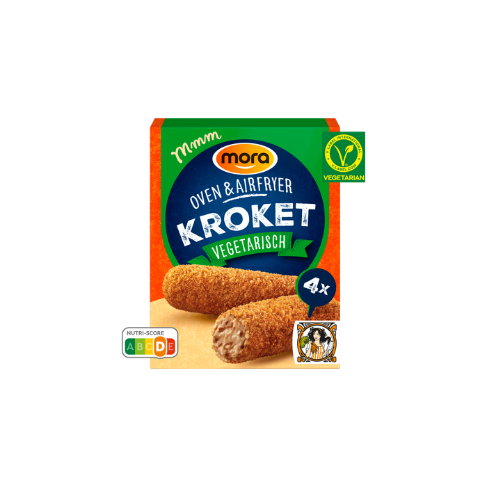 Croquettes Végétariennes 4 x 75g Mora
