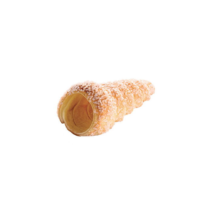 Cornet Feuilleté Sucré pur beurre 12cm (carton de 80) Pidy