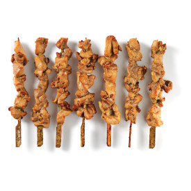 Brochette MINI Poulet "Saté" 90 x 25g  Kern