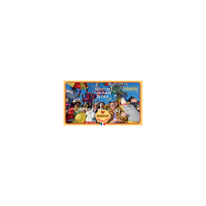 Boite Métal Gourmande "Edition CARNAVAL" 300g