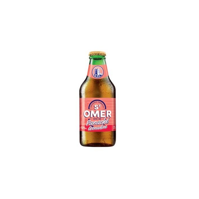 Panaché à la Grenadine Sans Alcool 25cl St Omer