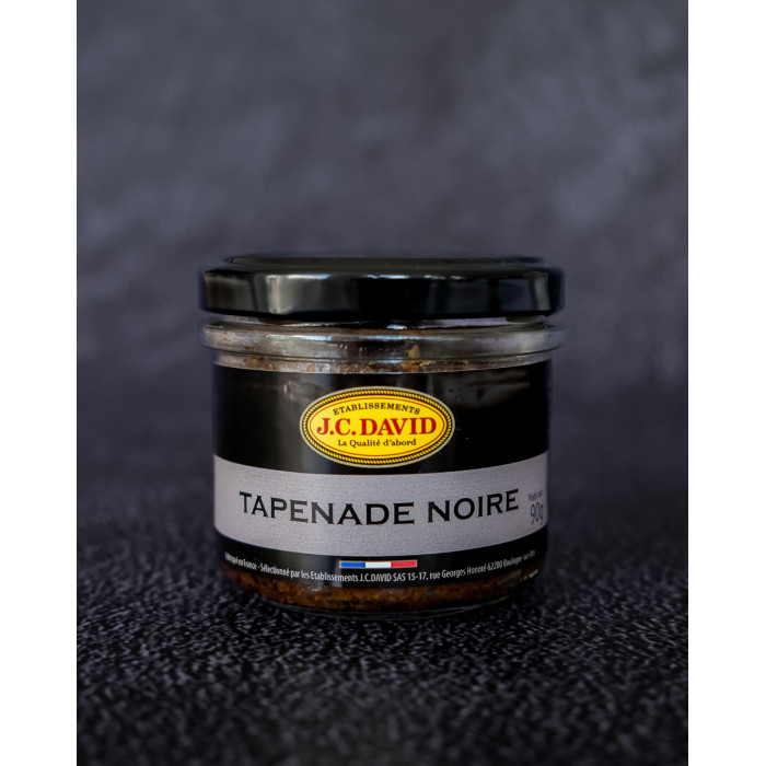 Tapenade d'Anchois aux Olives Noires 90g JC David
