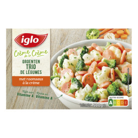 Trio de Légumes à la crème...