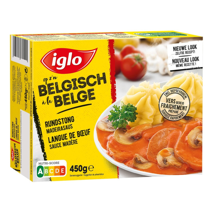 Langue de Bœuf sauce Madère 450g Iglo