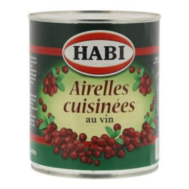 Airelles Cuisinées au Vin...