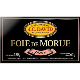 Foie de Morue Fumé 120g JC...