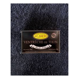 Ventrèche de Thon à l'Huile d'Olive 125g JC David