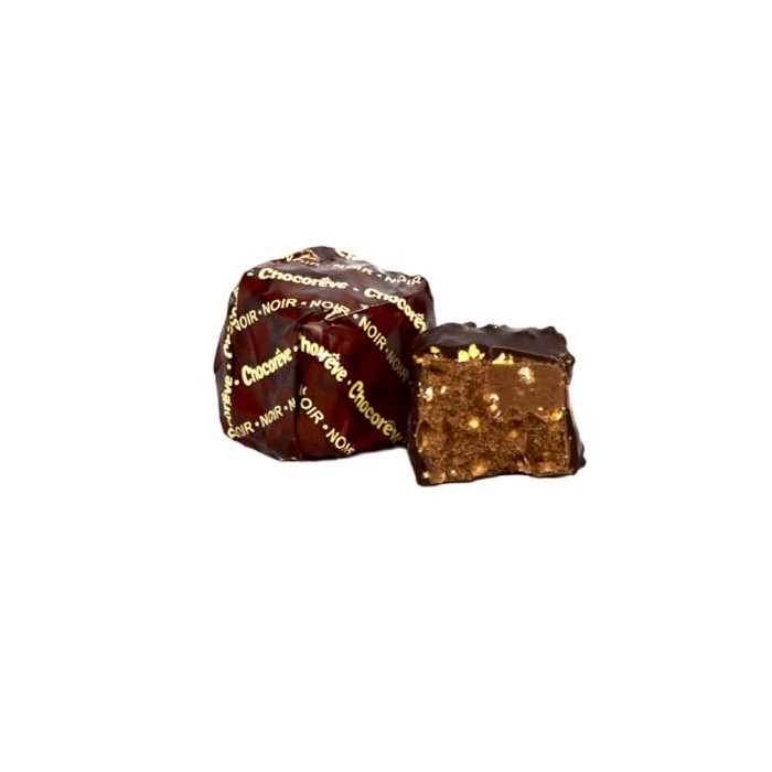 Rocher Chocolat Noir "Mendiant" 25g Chocorêve