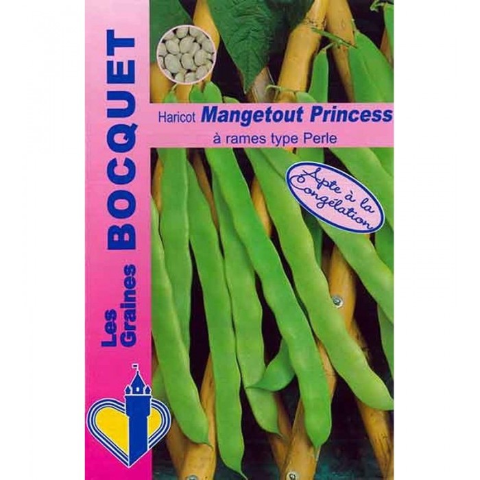 Graines Haricot "Pois de Sucre" (grimpant)