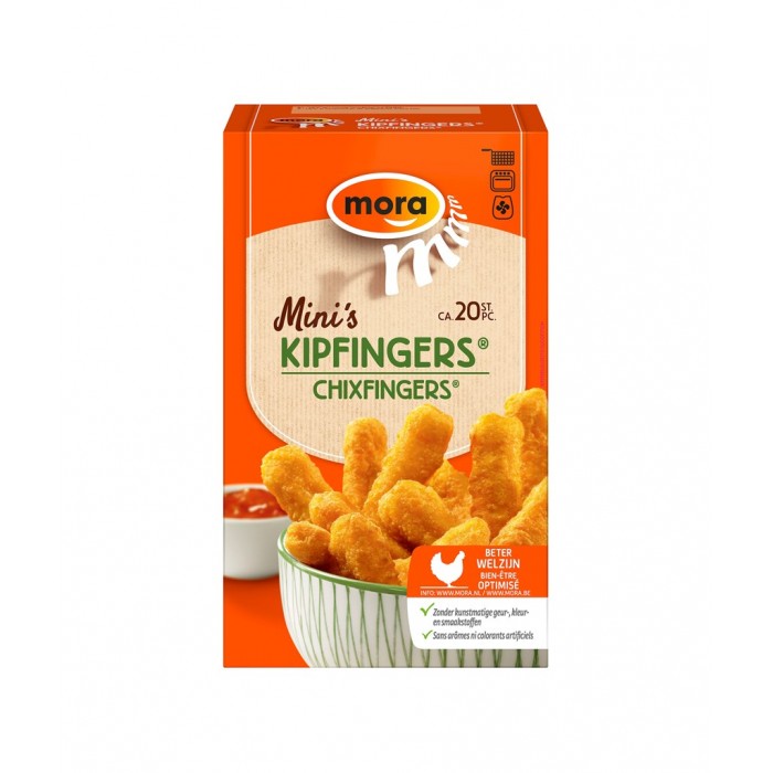 Chixfingers (Doigts de Poulet) Mini  20 x 12g Mora