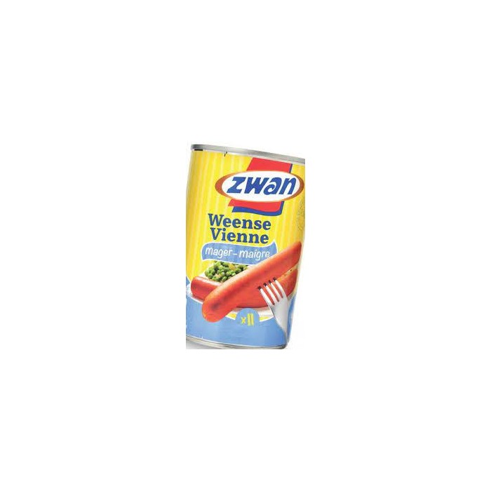 Zwan Saucisse Vienne "Maigre" (11pcs) 400g