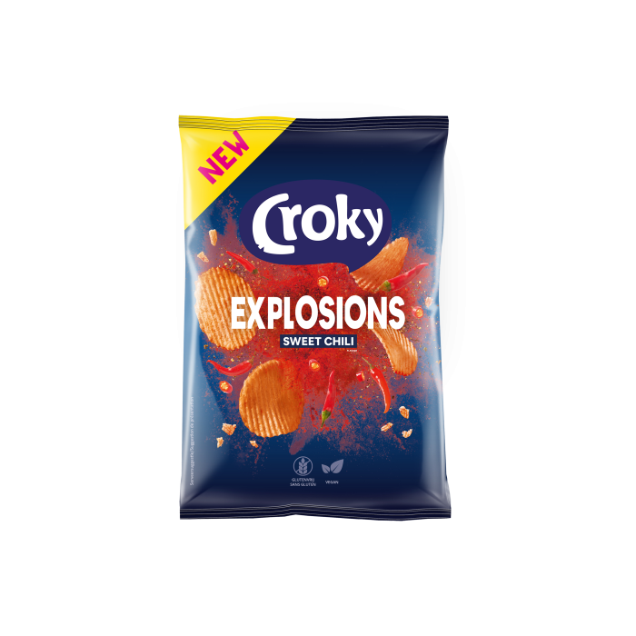 Chips Explosions Sweet Chili 150g Croky
