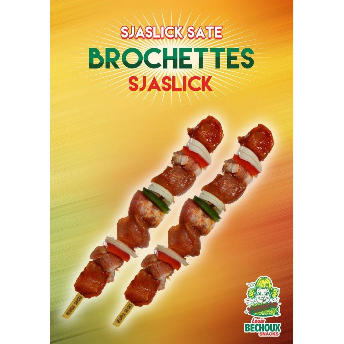Brochette Porc 5 x 140g Bechoux