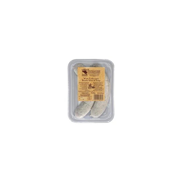 Boudin Blanc Liège à la Marjolaine (2 x 180g) Patrimoine Goumand