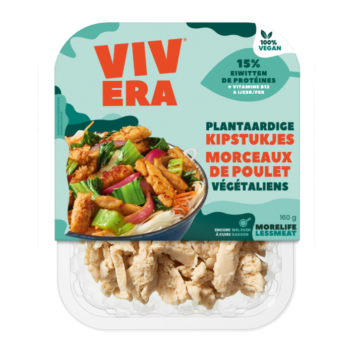 Morceaux Poulet Végétaliens 160g Vivera