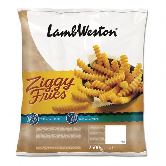 Frites Ziggy Lambweston 2.5 kgs
