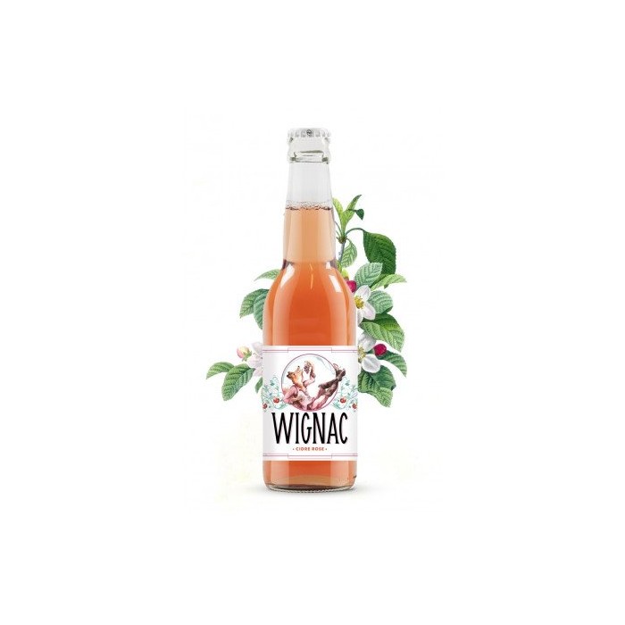 Cidre BIO Rosé Wignac 33cl