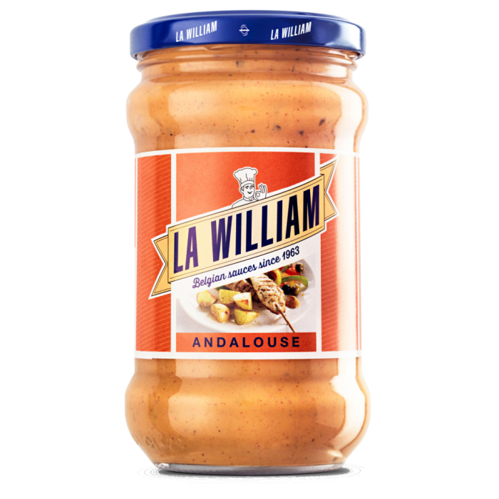 Sauce Andalouse William 650ml Bocal