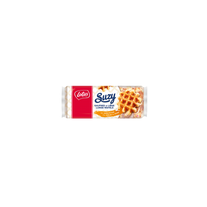 Gaufres Liège Vanille SUZY Lotus (x8)