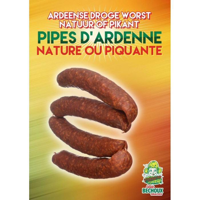Pipes d'Ardenne Natures 10 x 80g Béchoux