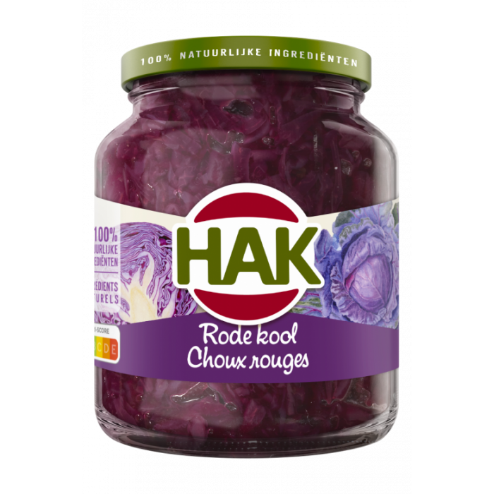 Chou Rouge Aux Pommes 180g Hak