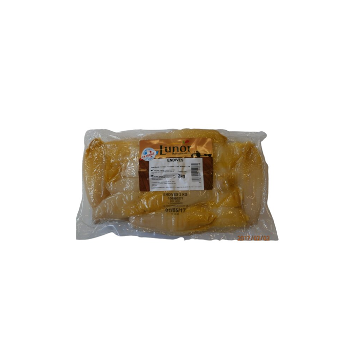 Endives Cuites S/Vide Lunor 2kgs