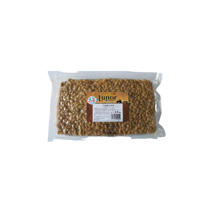 Haricots Flageolets Vert S/Vide Lunor 2.5kgs