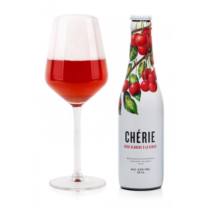 Bière Chérie Blanche Cerise 33cl