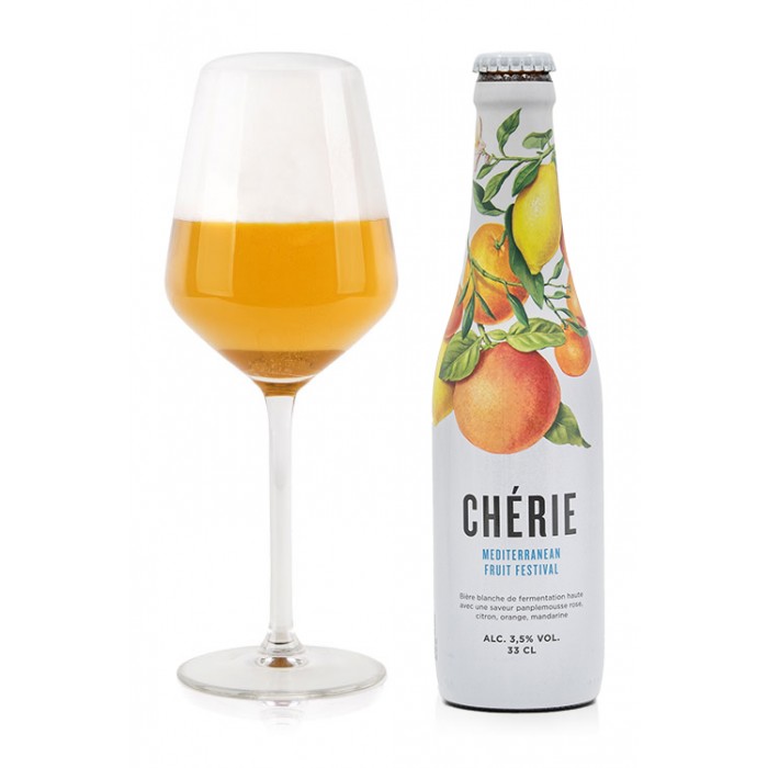 Bière Chérie Blanche Méditerranée 33cl