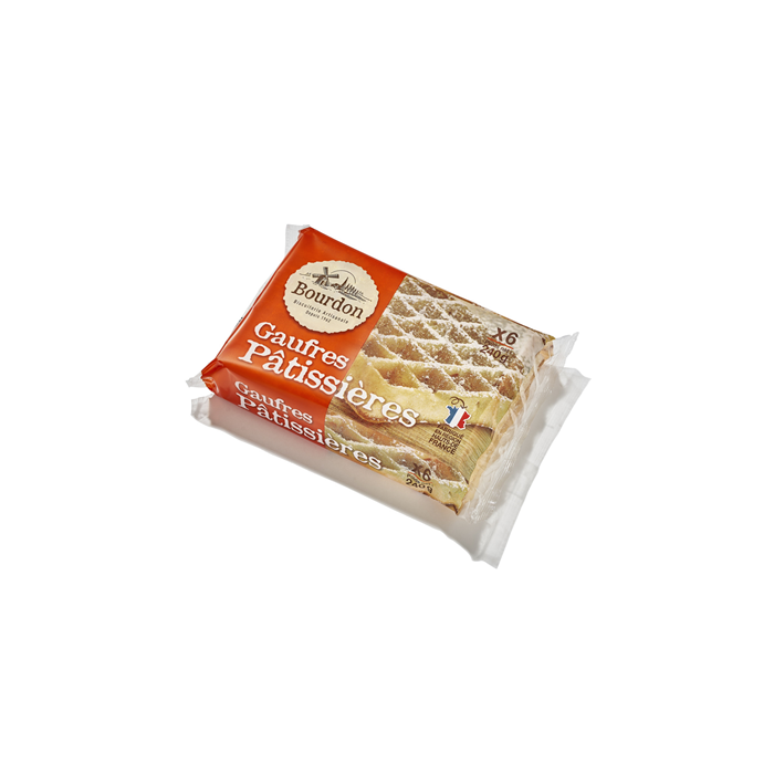 Gaufres Pâtissières Poudrées Bourdon 240g