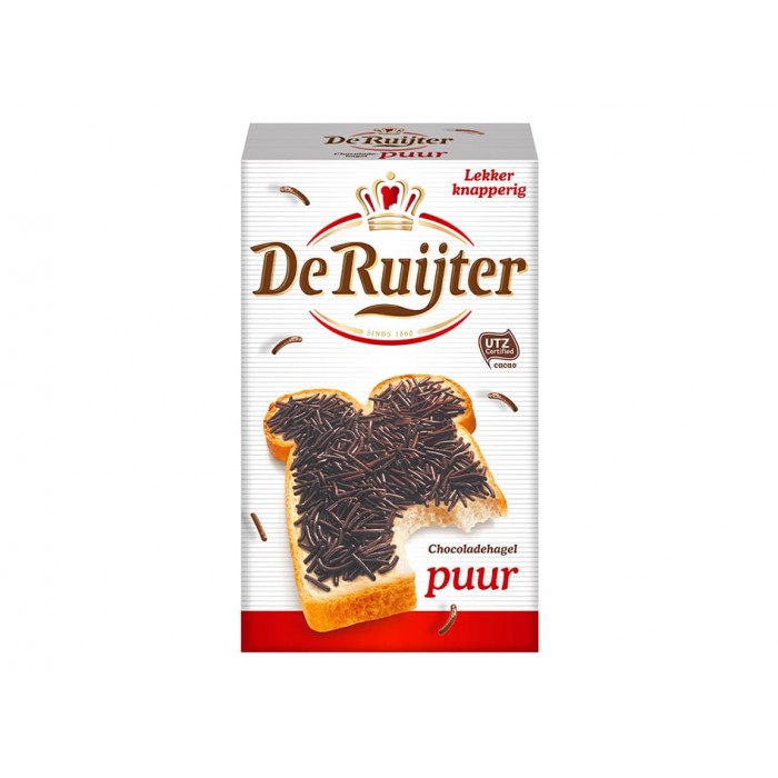 Vermicelle Chocolat Noir Pur 390g De Ruijter