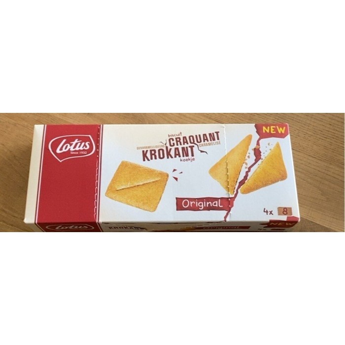 Biscuits craquants Caramélisés Original Lotus (4 x 8)