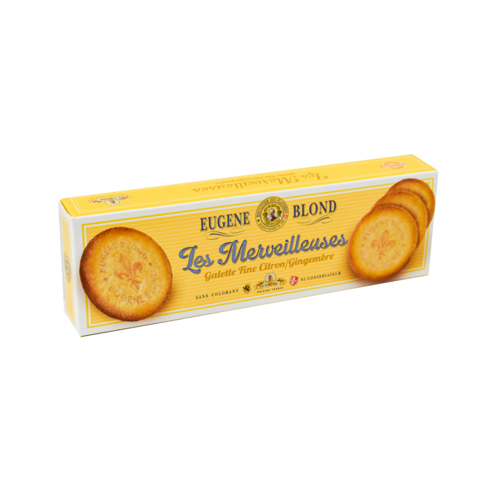 Galette Fine Citron Gingembre 100g E.Blond