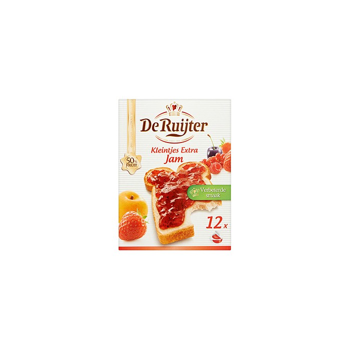 Confitures Assorties Extra (12 portions) De Ruijter