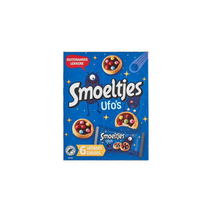 Mini Biscuits "Ovnis" (6 Sachets de 2) 140g Smoeltjes