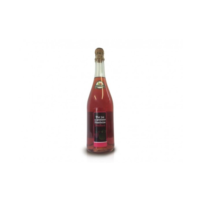 Jus Pomme Framboise des Weppes Pétillant 75cl