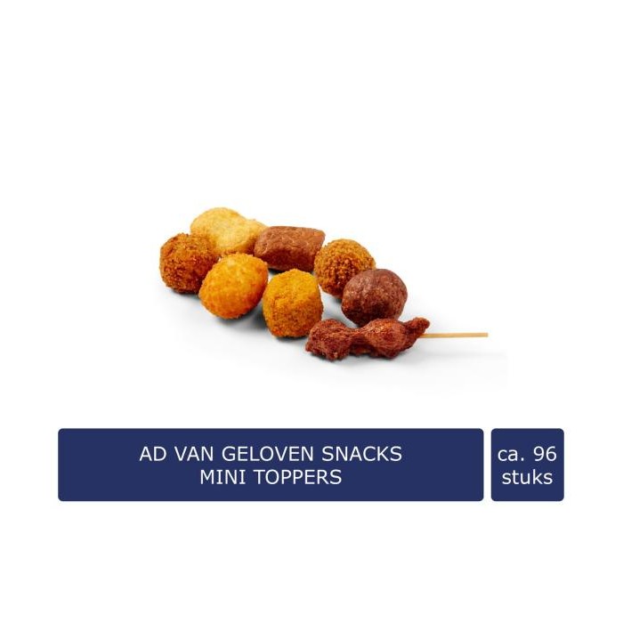 Mini Toppers 96 x 20g Ad.Van Geloven