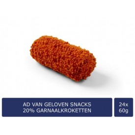 Croquettes Crevettes Grises 24 x 60g A.D.Geloven