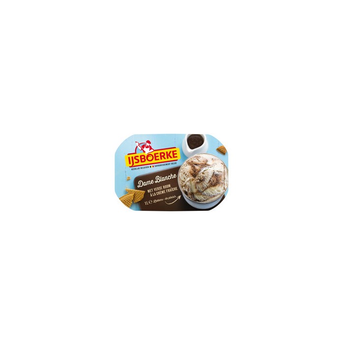 Glace Belge Dame Blanche 1.5 L Ijsboerke