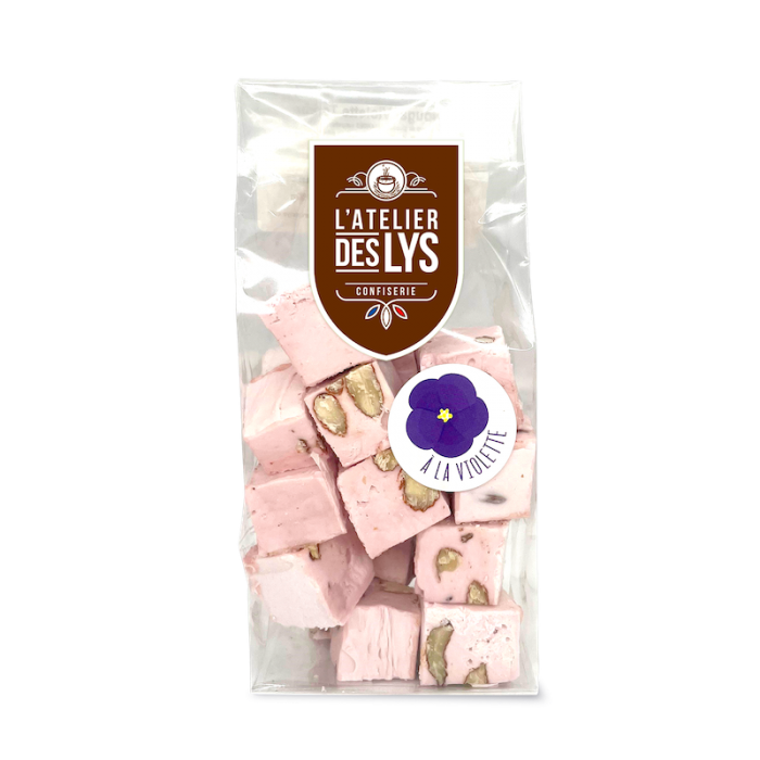 Nougat Ducasses Violette Amande 150g Lys