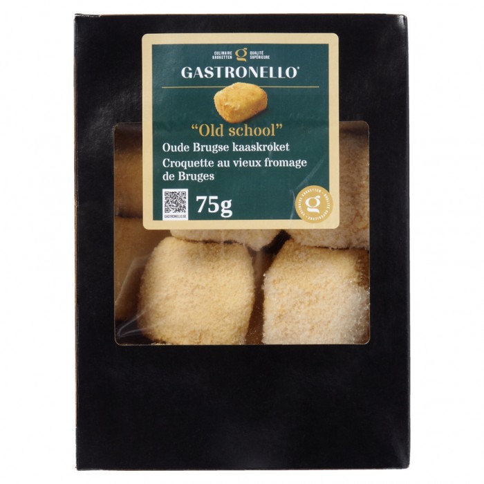 Croquettes Fromage Vieux "Old School" 20 x 75g Gastronello
